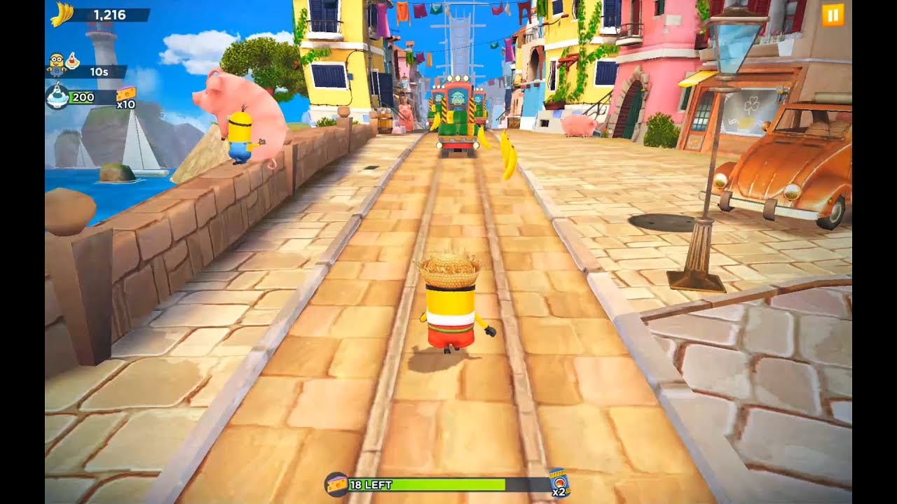 Despicable Me: Minion Rush - Cheese Festival Special Mission Gameplay