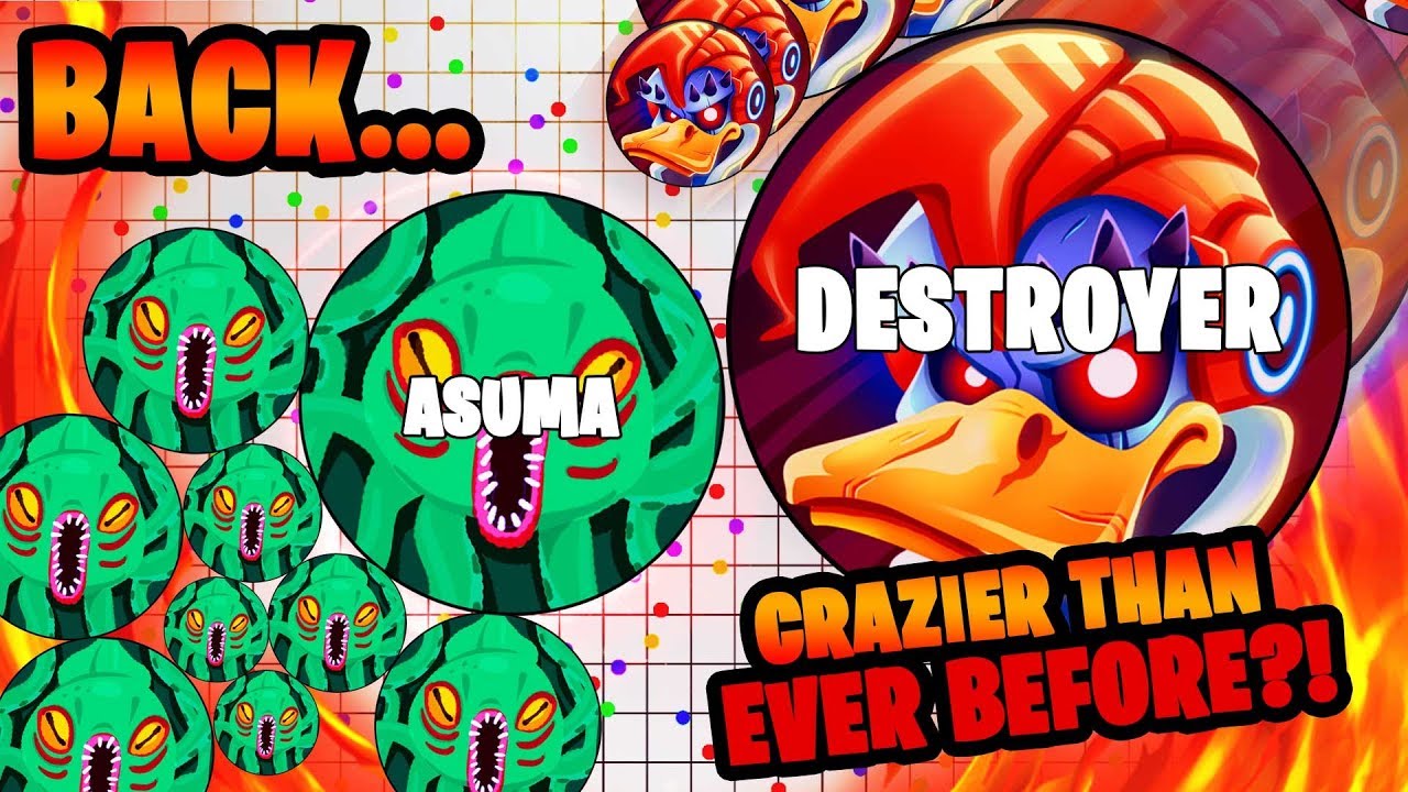 Destroying THE DESTROYER?! Agar.io Duo Gameplay