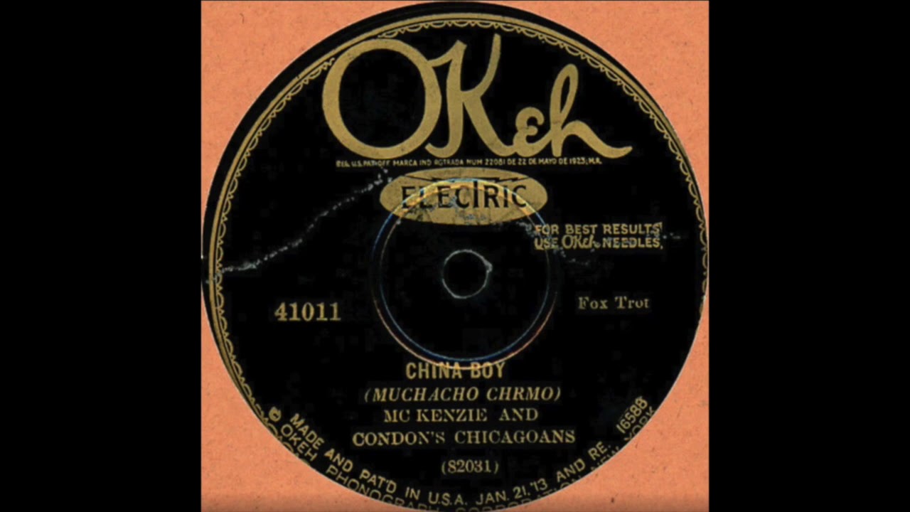 China Boy - McKenzie and Condon's Chicagoans - 1927 - HQ Sound