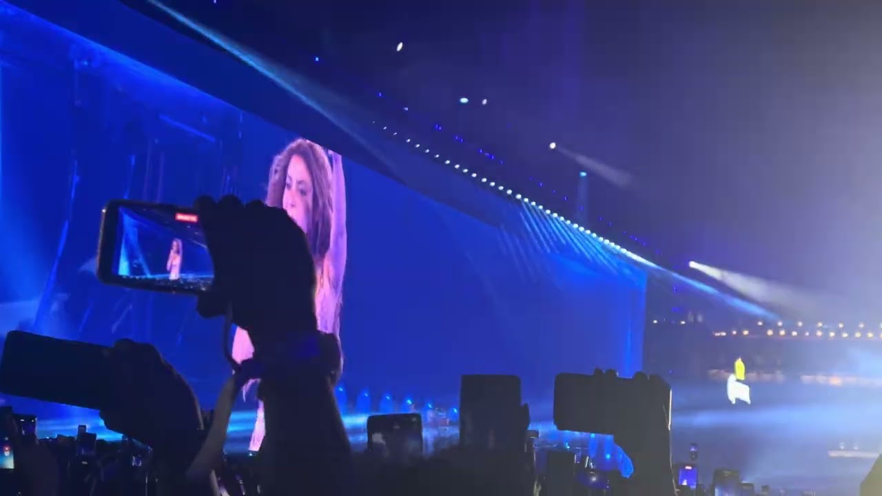 Shakira en vivo zócalo CDMX 