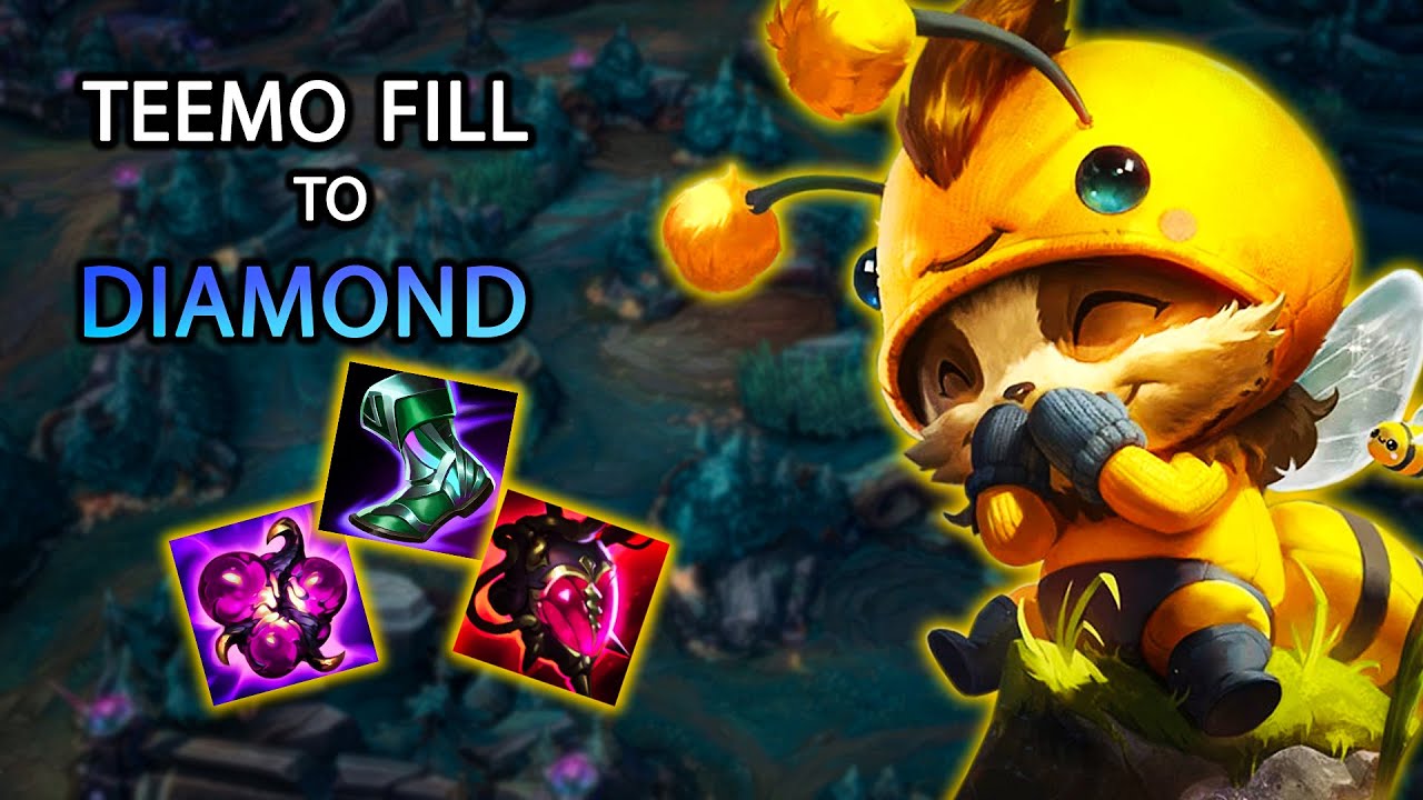 TEEMO FILL TO DIAMOND | EP. 13 | TEEMO SUPPORT IS GOOD!