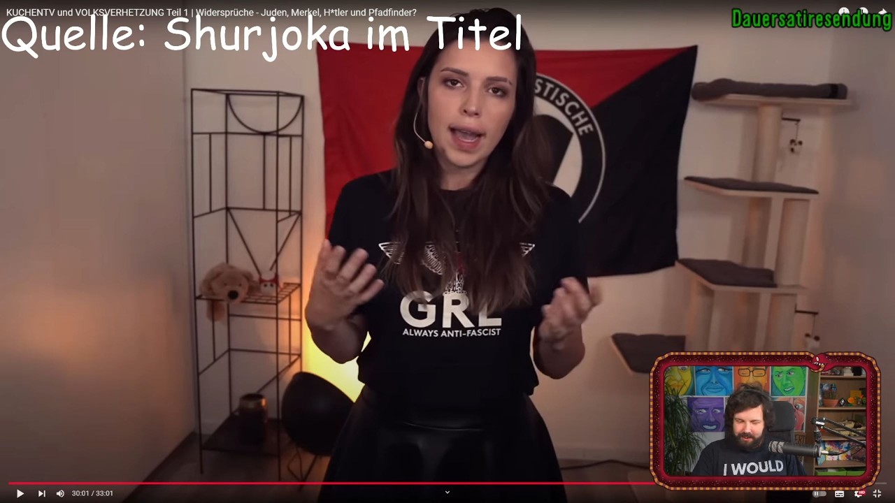 Königin Shurjoka ordnet KuchenTVs Vergangenheit ein