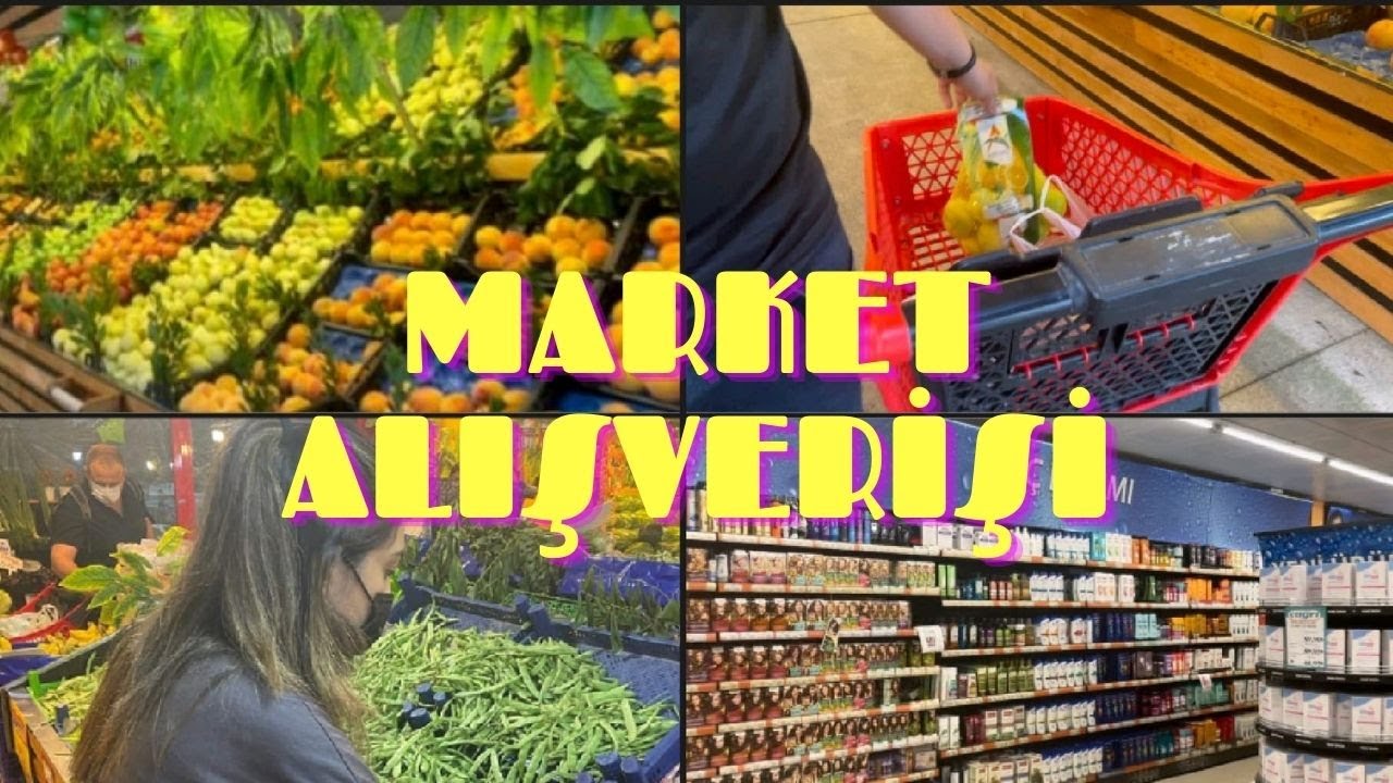 AYLAR SONRA BÜYÜK MARKET ALIŞVERİŞİ ||  3 KİŞİLİK ALIŞVERİŞİMİZ || NELER ALDIM?