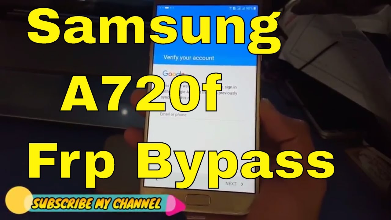 Samsung A720f Frp Google Account Bypass | Latest Trick | 2018