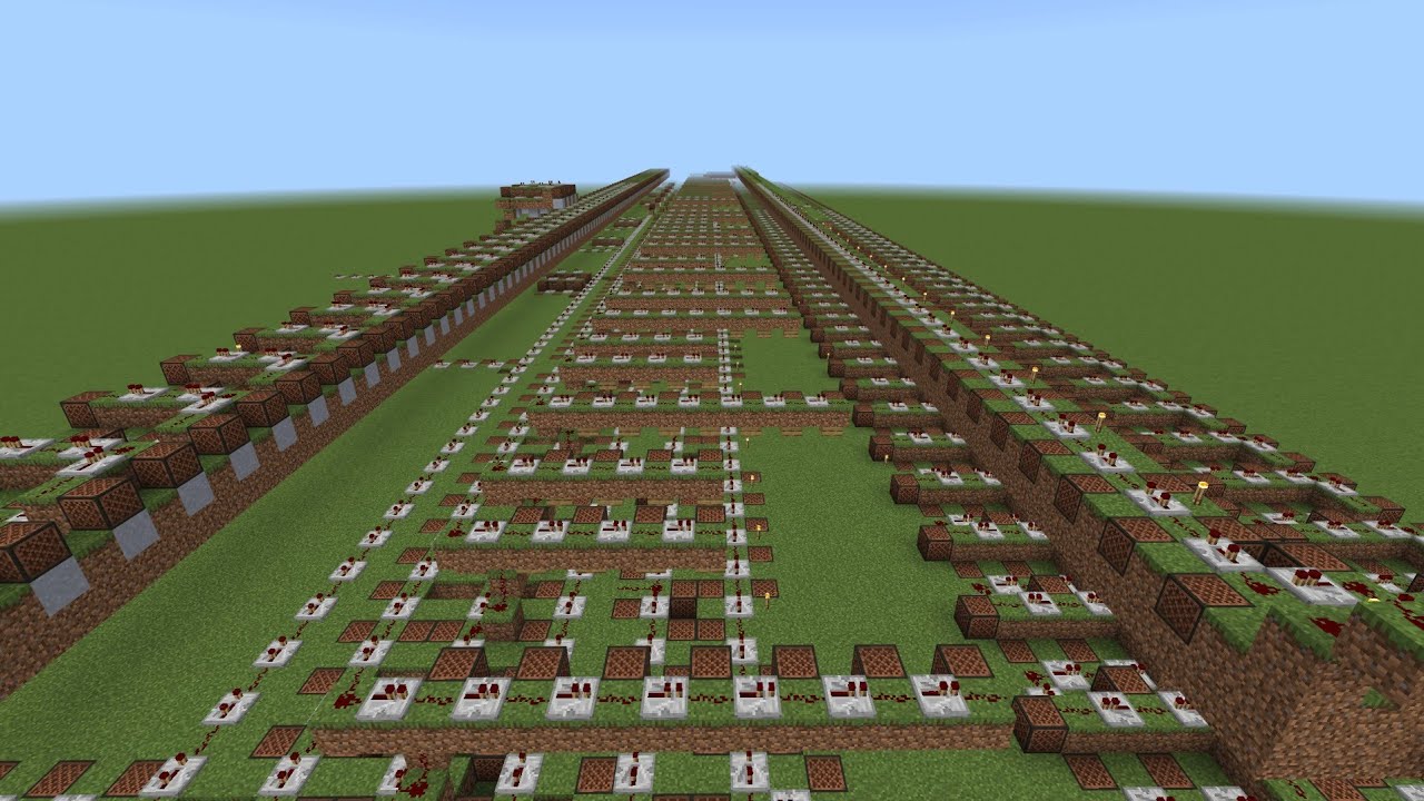 Free Bird (Lynyrd Skynyrd) On Note Blocks #minecraft
