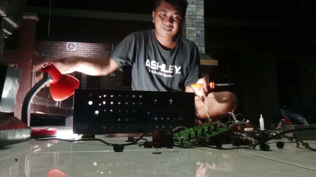 Merakit power amplifier spek Rumahan