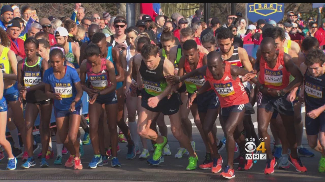 10,000 Runners Take Part In Boston Athletic Association 5K