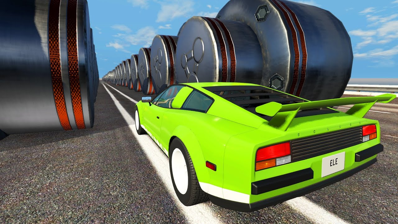 Гидравлический пресс. Прогон 2 | Геймплей BeamNG Drive #150 | Прямая трансляция
