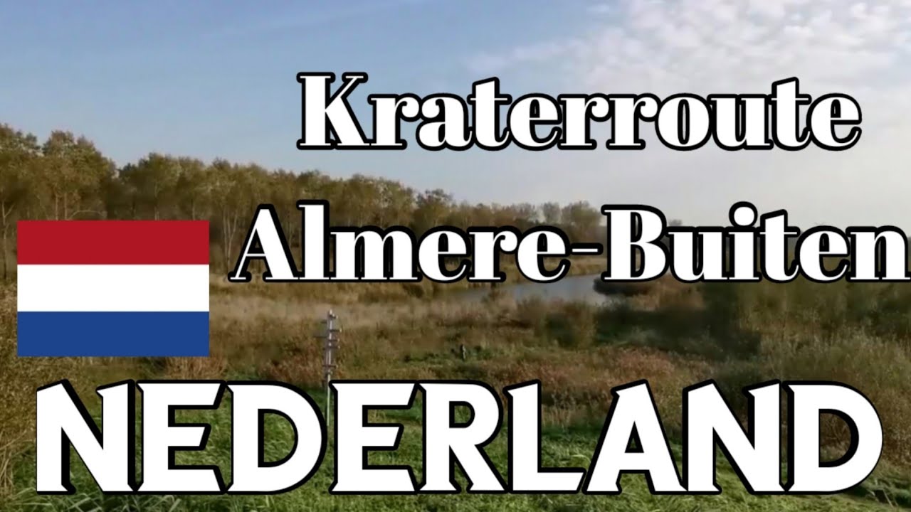 NEDERLAND Wandeling door het Kotterbos Oostvaardersplassen Almere-Buiten  4 km
