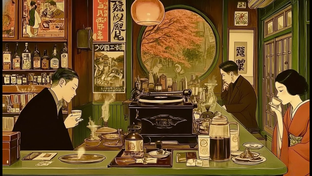 Showa Caf&eacute; ☕️1940s Vintage Japanese Jazz &mdash; Saxophone & Piano to Relax