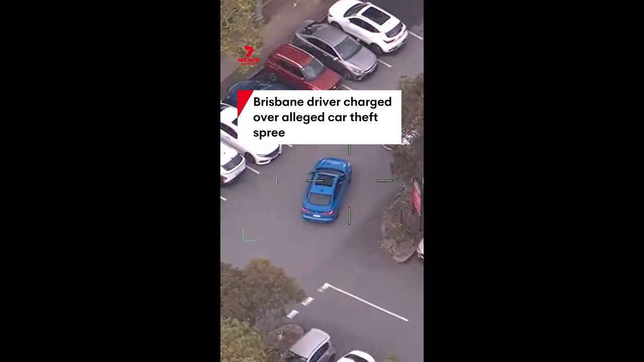 Brisbane driver charged over alleged car theft spree