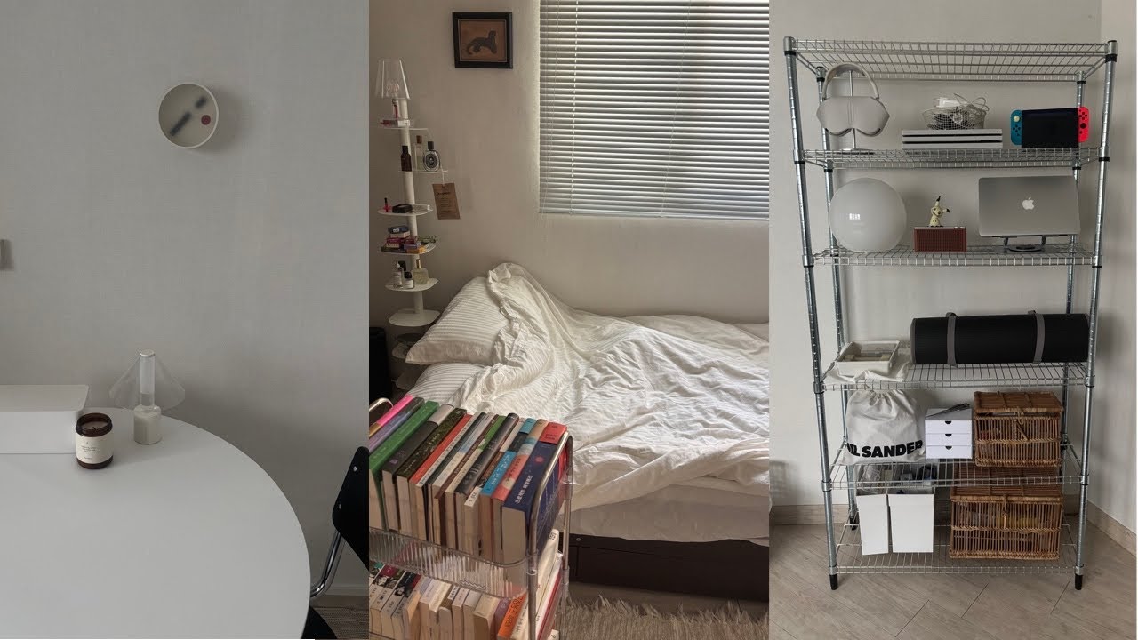 Room tour ) 수상할 정도로 이사할때마다 돌아오는 여자