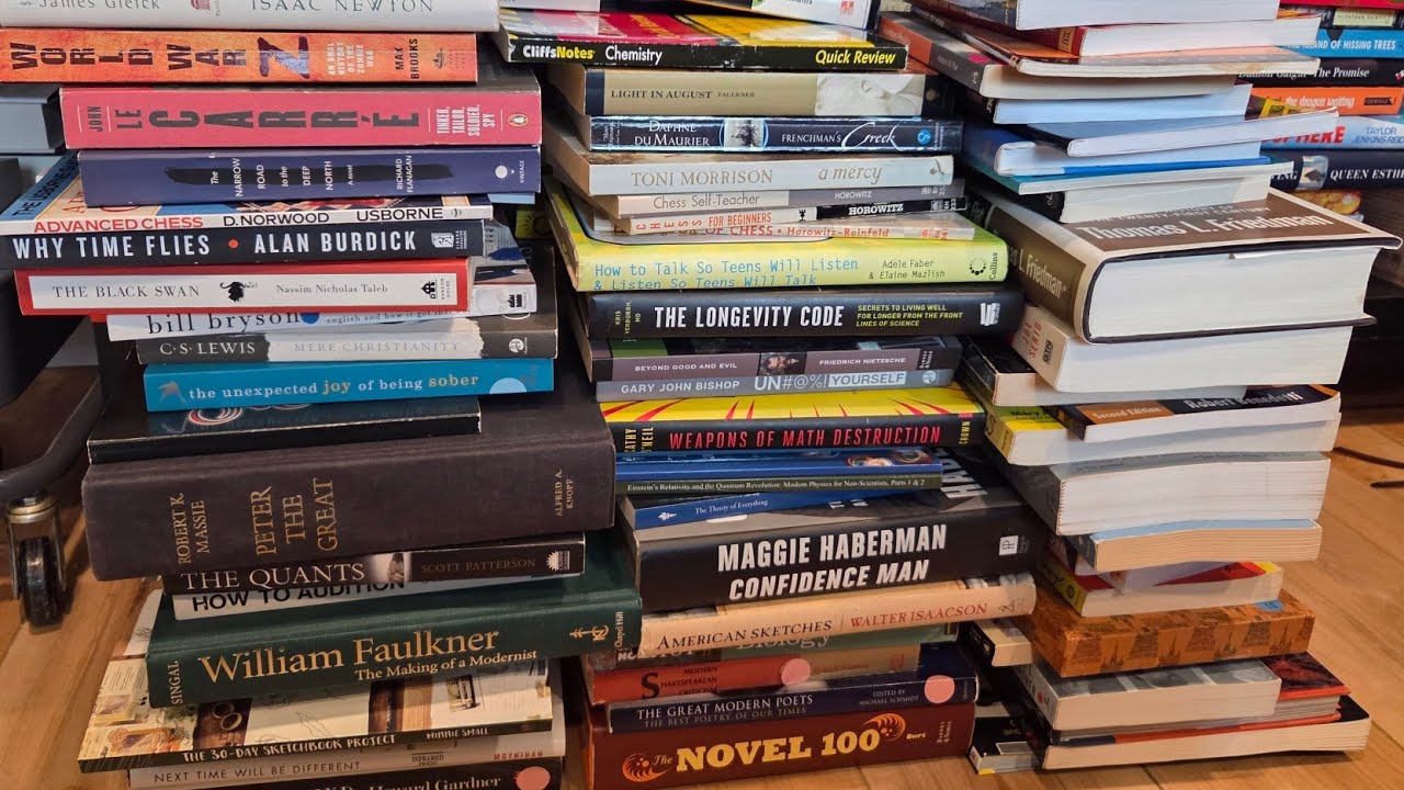 MASSIVE 100+ Mostly Non-fiction Book Unhaul. 