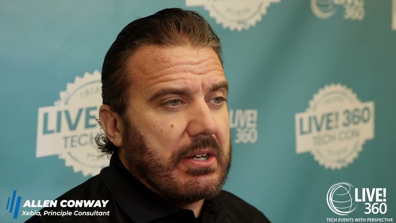 Live! 360 Tech Con - Allen Conway Speaker Interview