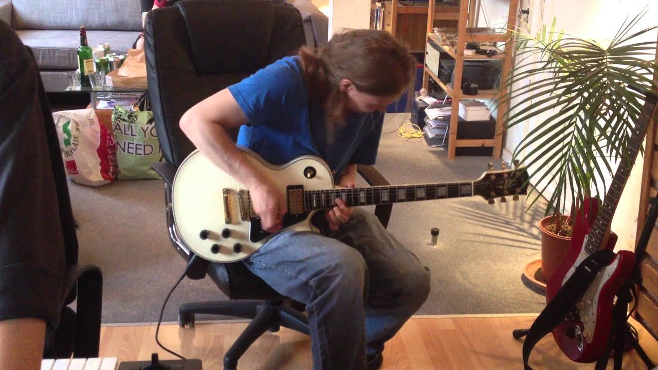 Corfitz - Writing/recording the solo for 