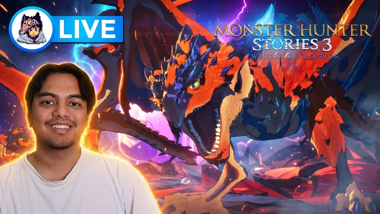 [LIVE🔴]AKHIRNYA JADI PAWANG MONSTER!- Monster Hunter Stories 3 #1