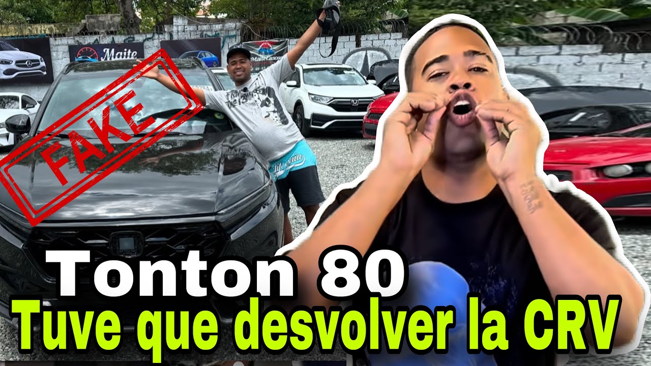 TONTON 80 LE QUITAN LA GUAGUA CRV Y SE ENOJA POR YO TIRARLO PALANTE