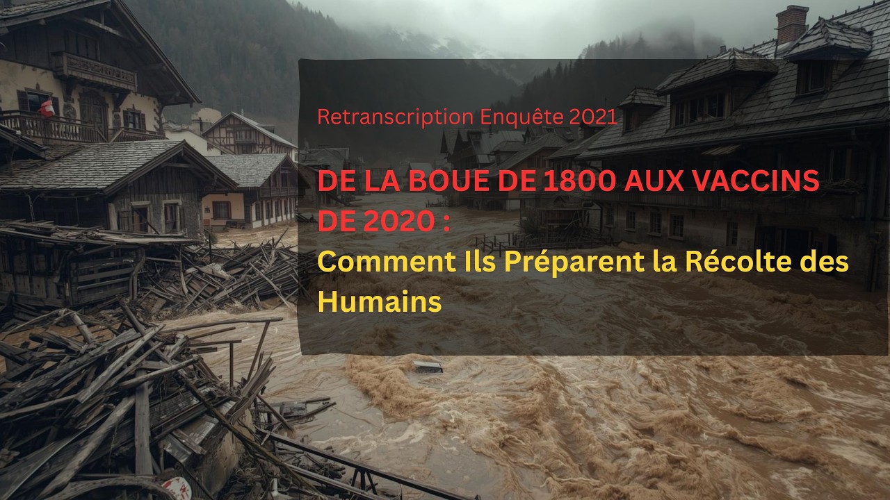 DE LA BOUE DE 1800 AUX VACCINS DE 2020 : Comment Ils Préparent la Récolte des Humains