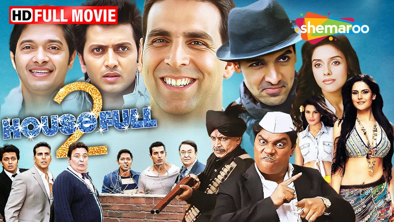 MUST Watch Housefull 2 - Akshay, John, Riteish, Mithun, Rishi, Shreyas, Johny's Epic Comedy Film