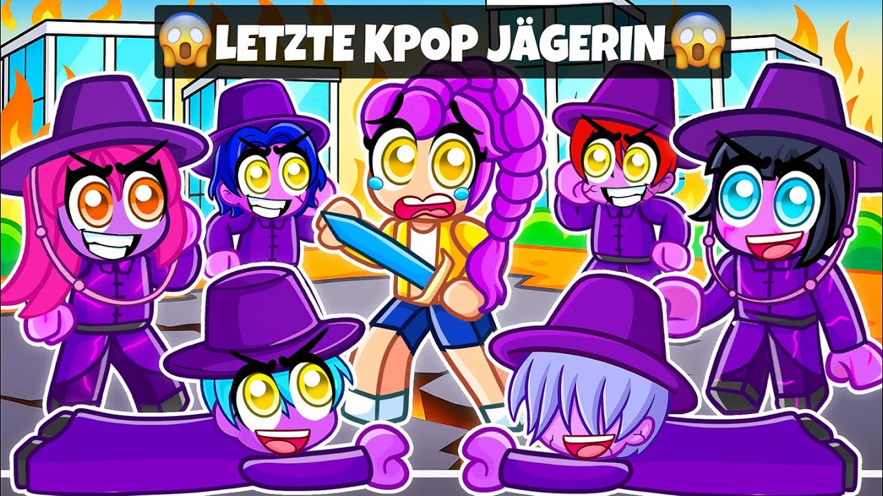 Letzte KPOP JÄGERIN auf der Welt in Roblox!