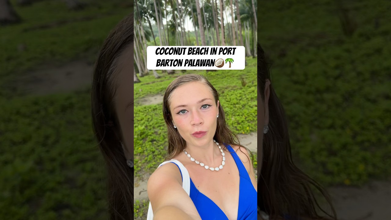 Coconut Beach in Port Barton Palawan🥥🌴 