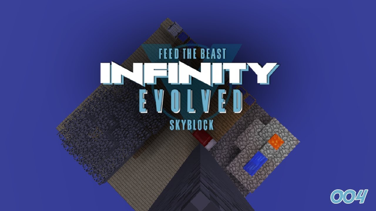 Erze durchkloppen | FTB Infinity Evolved Skyblock #004
