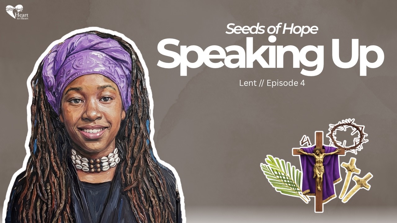 Speaking Up (Even When It's Hard) | Isaiah 58:9-10 - Seeds of Hope, Stories for Lent #lent #parables