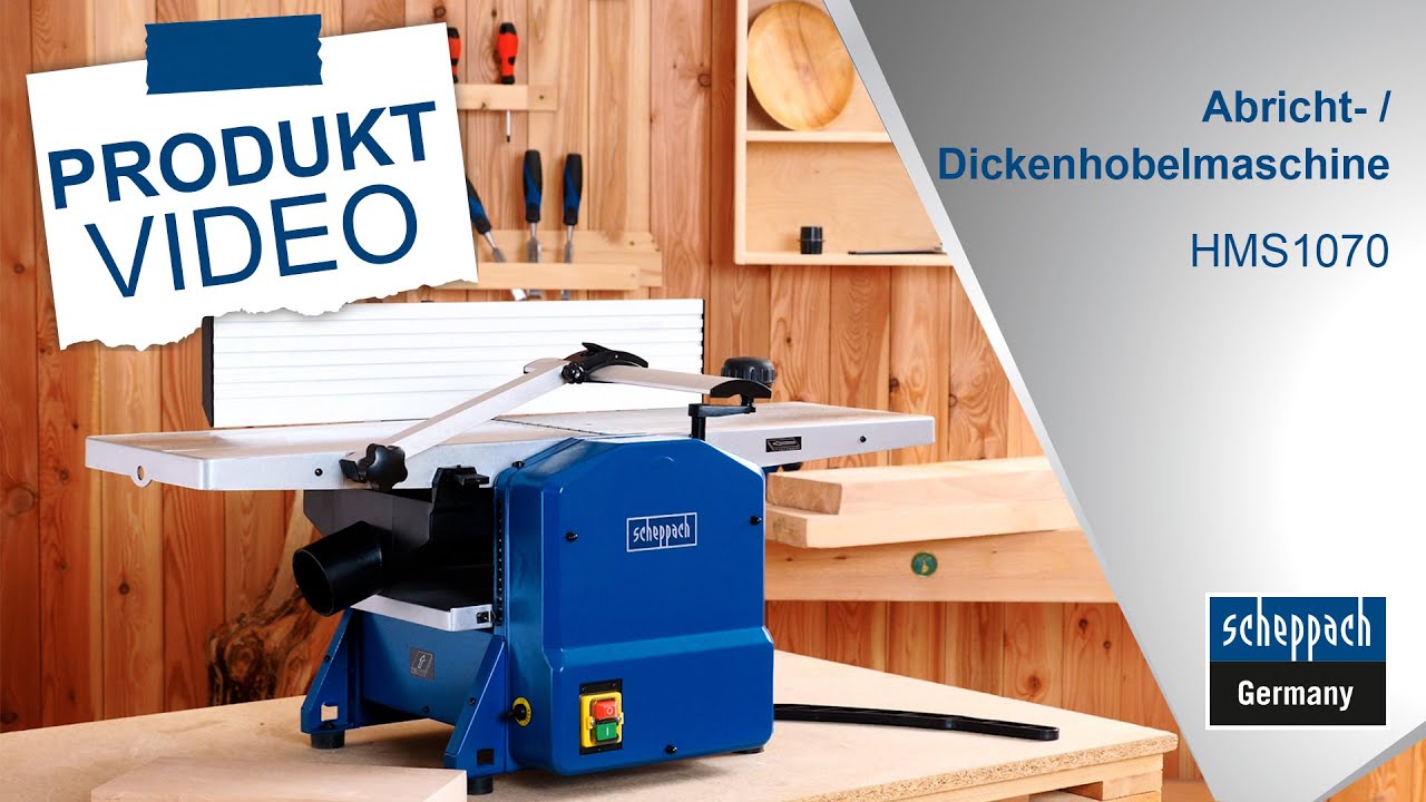 Abricht- und Dickenhobelmaschine - HMS1070