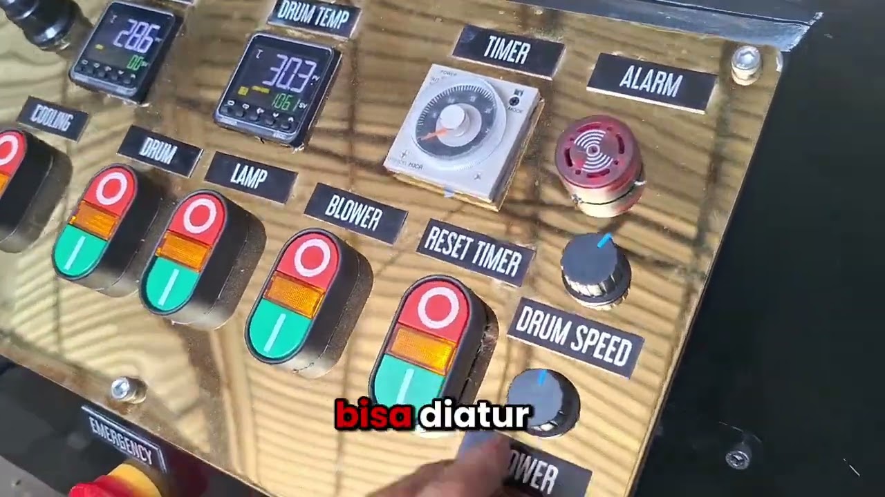REVIEW MESIN ROASTING KOPI 15 KG | Coffee Roaster Mewah dgn Cooling Tray Pendingin Log Data Artisan
