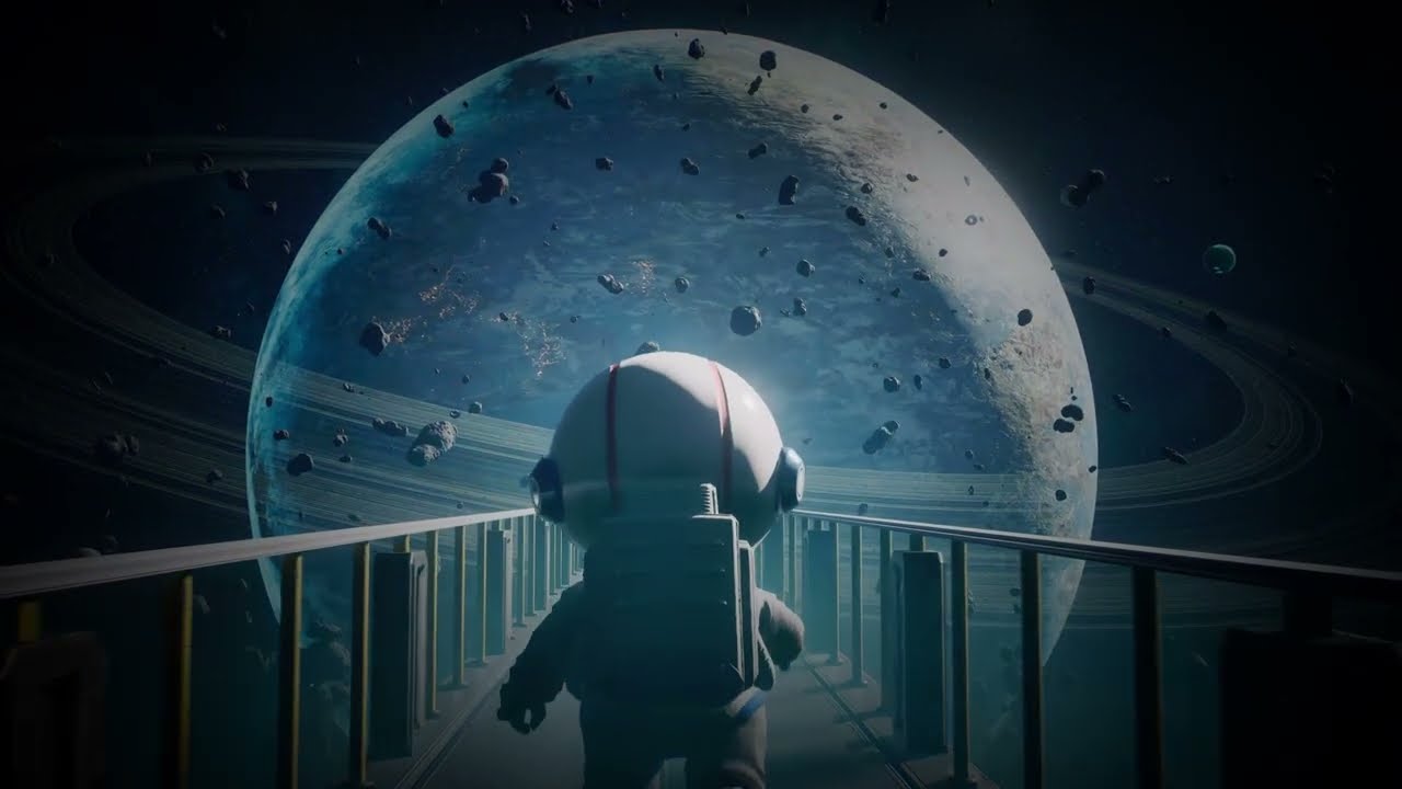 Astronaut’s Journey 🌌 | Through 3 Alien Worlds (Ambient Space Loop)
