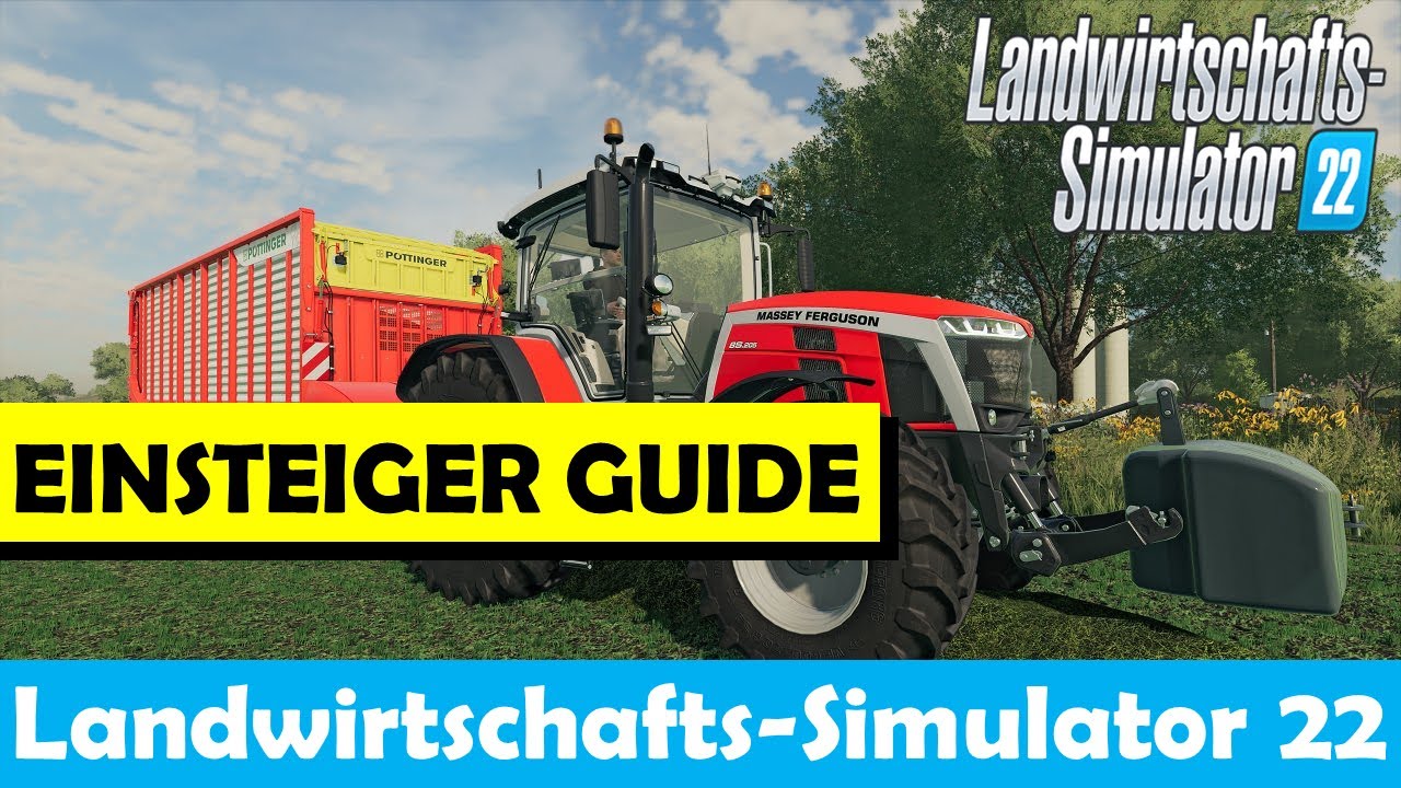 LS22 🚜 EINSTEIGER GUIDE 🍂  PERFEKTER START in die KARRIERE mit DIESEM STARTER SZENARIO 🍂