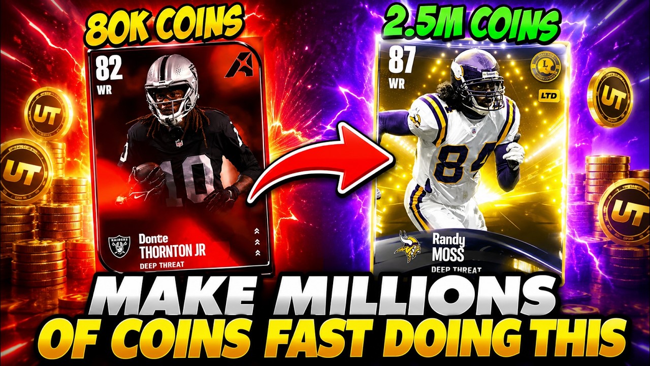 Способ №1 заработка монет в Madden 27!! Заработай миллионы монет БЫСТРО с помощью этого!!