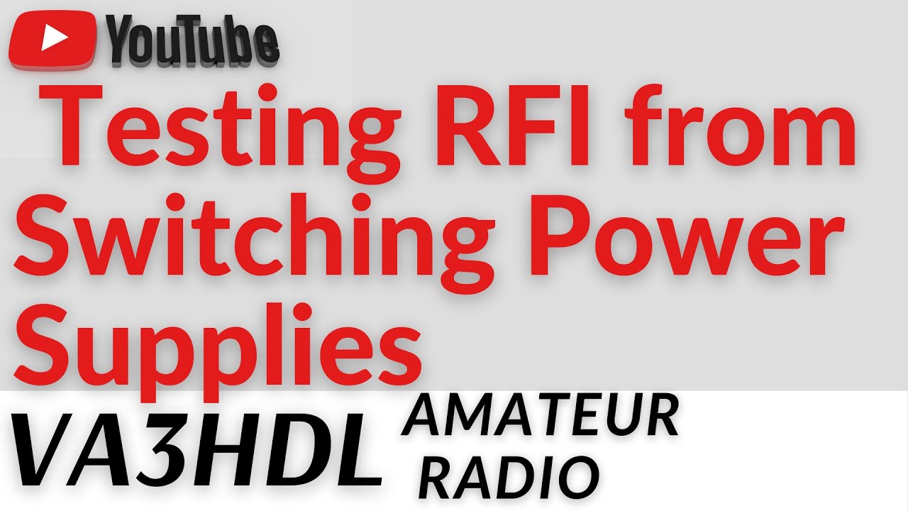 Testing RFI in Switching Power Supplies