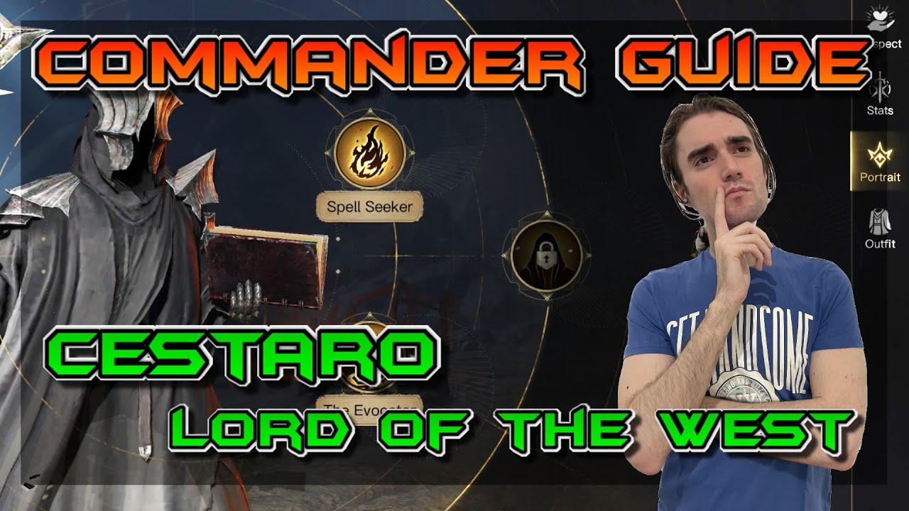 CESTARO - COMMANDER GUIDE - SKILL EQUIP TROOPS COUNTER - LOTR RISE TO WAR 2.0