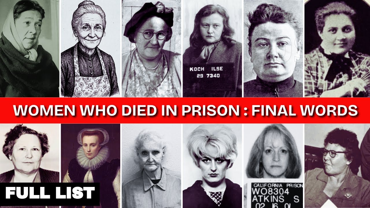 11 Women On Death Row Who Died In PRISON | Last Words