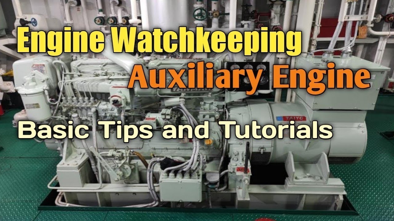 Auxiliary Engine Familiarization  | Remote and Manual Control  | Parts   Function | How it works