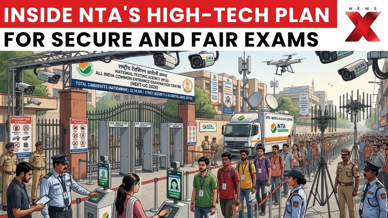 NTA Deploys Massive Security Network For India's Biggest Exam | NewsX