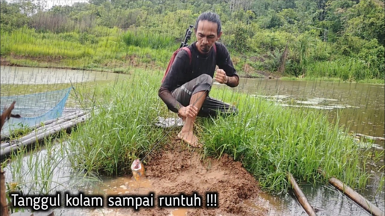 PANTAS TANGGUL KOLAM SAMPAI HANCUR‼️TERNYATA HAMA BELUT MONSTER INI PELAKU NYA
