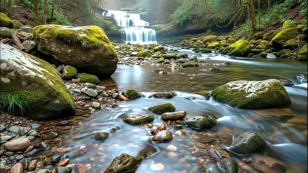 Natural River Sound for Deep Sleep | Stress Relief Audio for Health & Mindfulness
