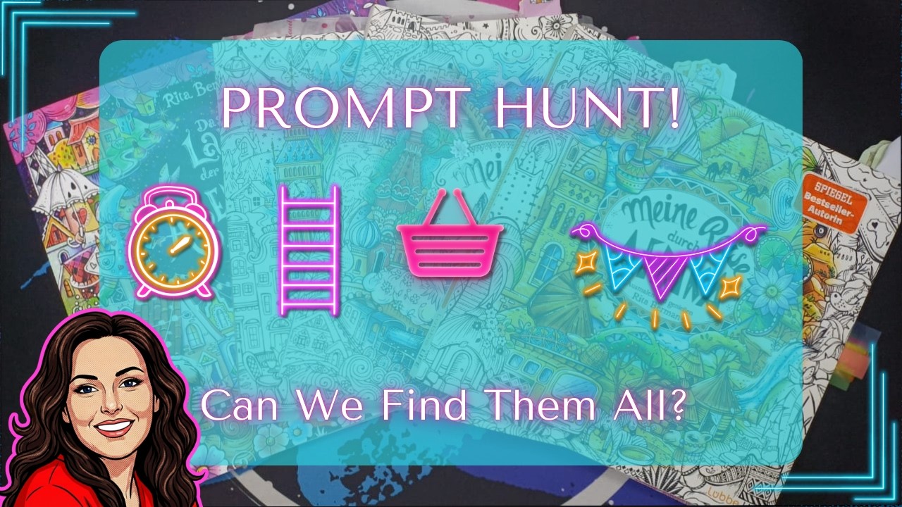 🔎 Can We Find Them All? | Rita Berman March Prompt Hunt (Clock, Ladder, Basket & Flag)
