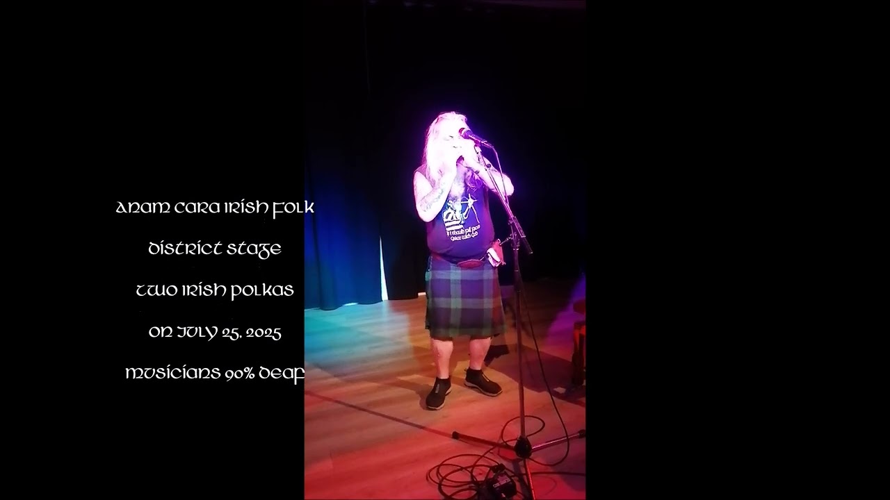 Two Irish Polkas Anam Cara Irish Folk District Stage on July 25, 2025-2 Abbreviated compilation