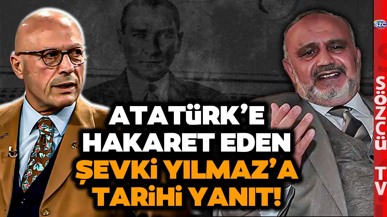 Erol Mütercimler Atatürk'e Beddua Eden Şevki Yılmaz'a Tarihe Geçecek Çok Sert Cevap!