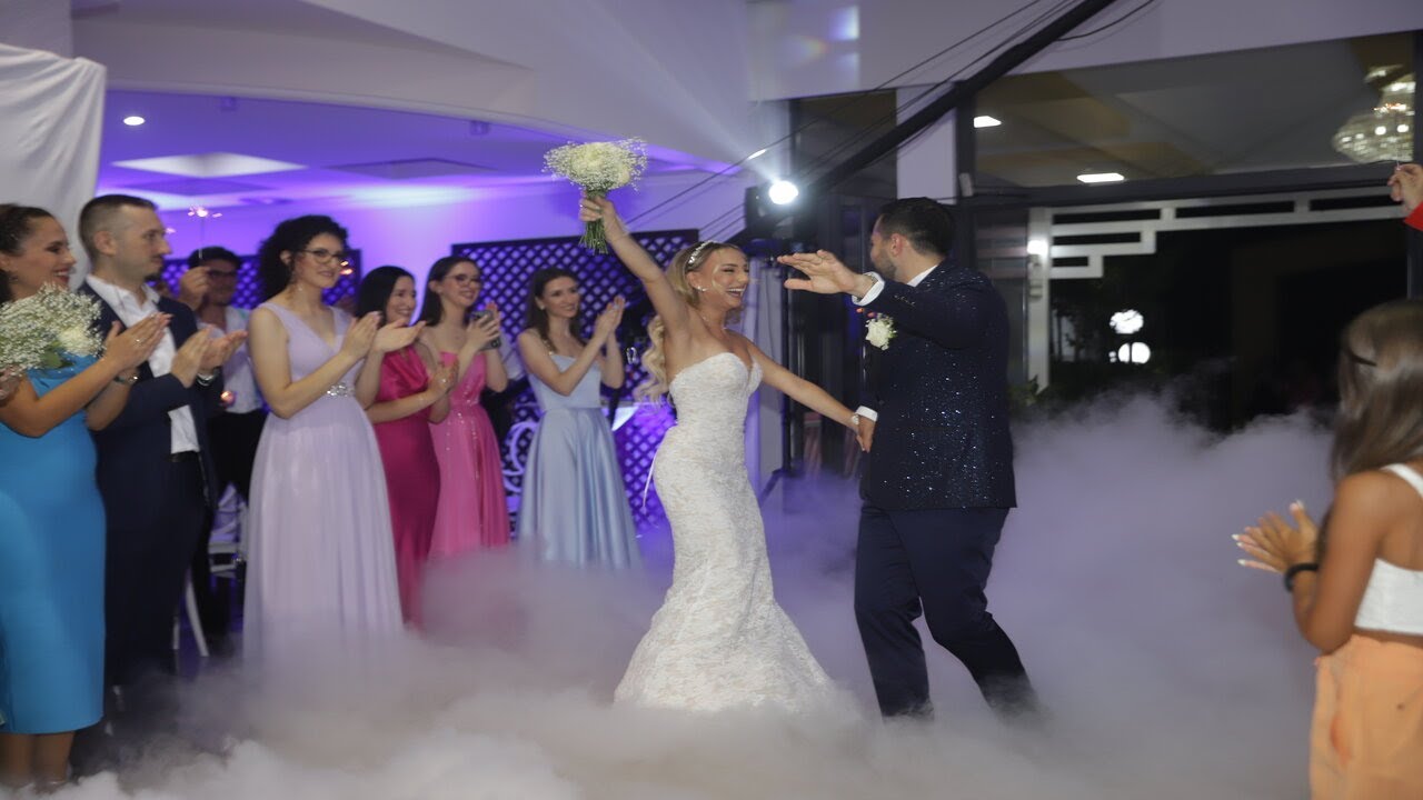 DASMA MADHËSHTORE SHQIPTARE 2023 ! HYRJA SPEKTAKOLARE E ÇIFTIT - { Ceremonia & Hyrja Part1}