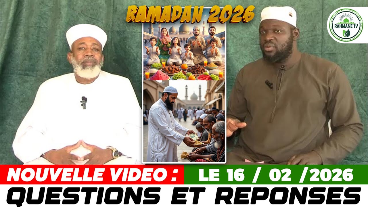 IMAM MAHMOUD KOUMA & DR AHMAD SANGARÉ : QUESTIONS ET RÉPONSES / conseils pour le ramadan 16/02/￼2026