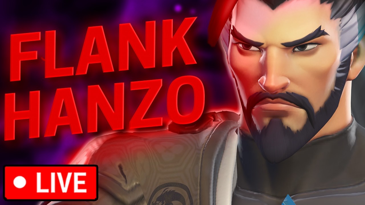 (8000+ Hours) Flank Hanzo / Soldier Gameplay | Overwatch