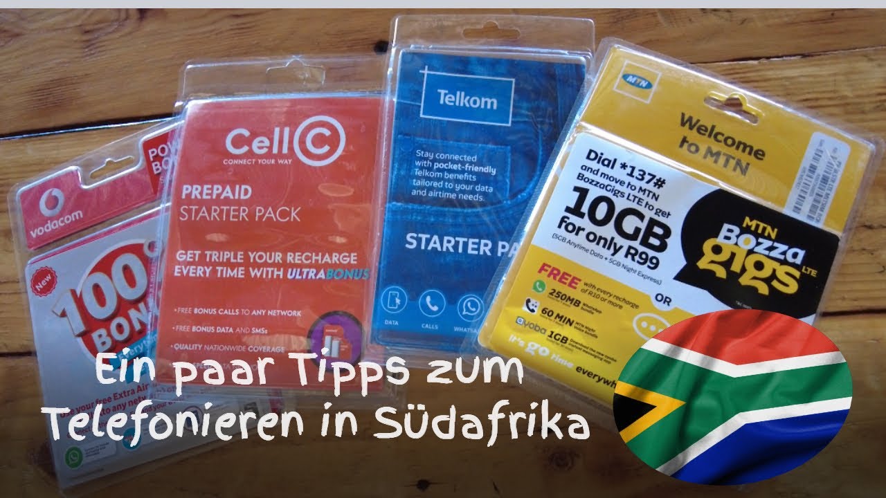 Südafrika für Anfänger: Telefonieren in Südafrika und was zu beachten ist.