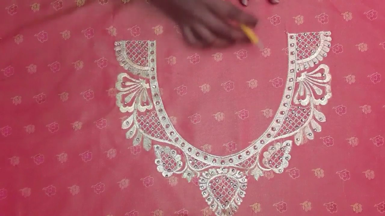 designer saree pattu blouse cutting and stitching methods