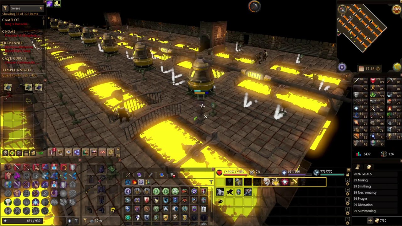 Runescape 3 : Questing and Stealing Creation?