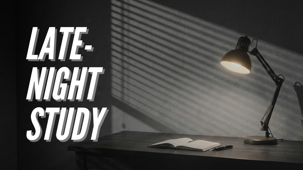 Film Noir Jazz Instrumental | Late Night Study Room Ambience No Vocals