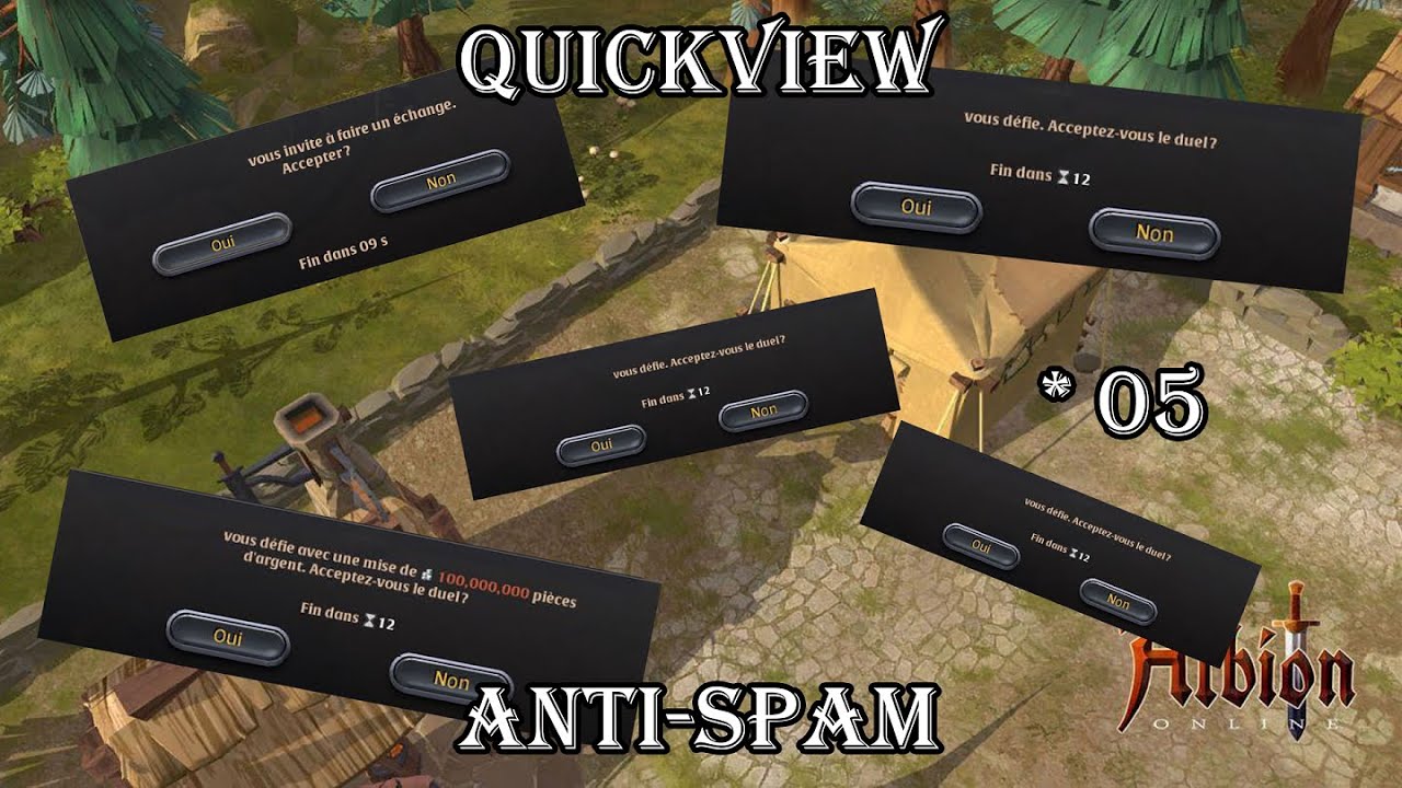 [FR] Albion Online [QuickView] 05 - Anti Spam d'invititations
